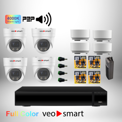 5 MP Complete 4 FullColor Camera Bundle