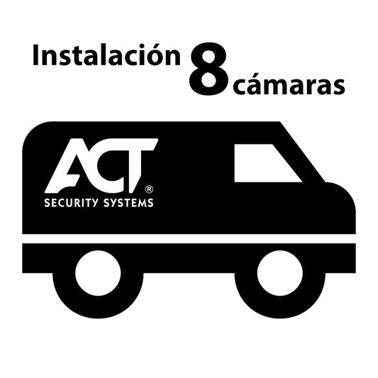 Instalación Básica de 8 Cámaras